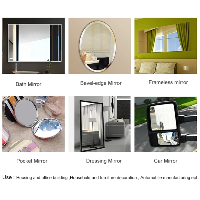 High Quality Framed Dressing Wall Standing Full Length Aluminum Mirror Float Glass Mirror