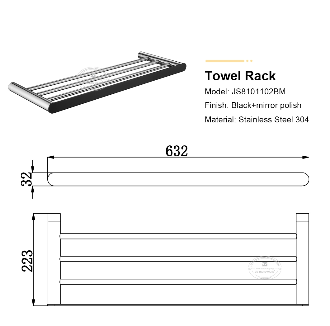 Factory Towel Rack Holder Bathroom Accessories Rails Bathroom Towel Shelves