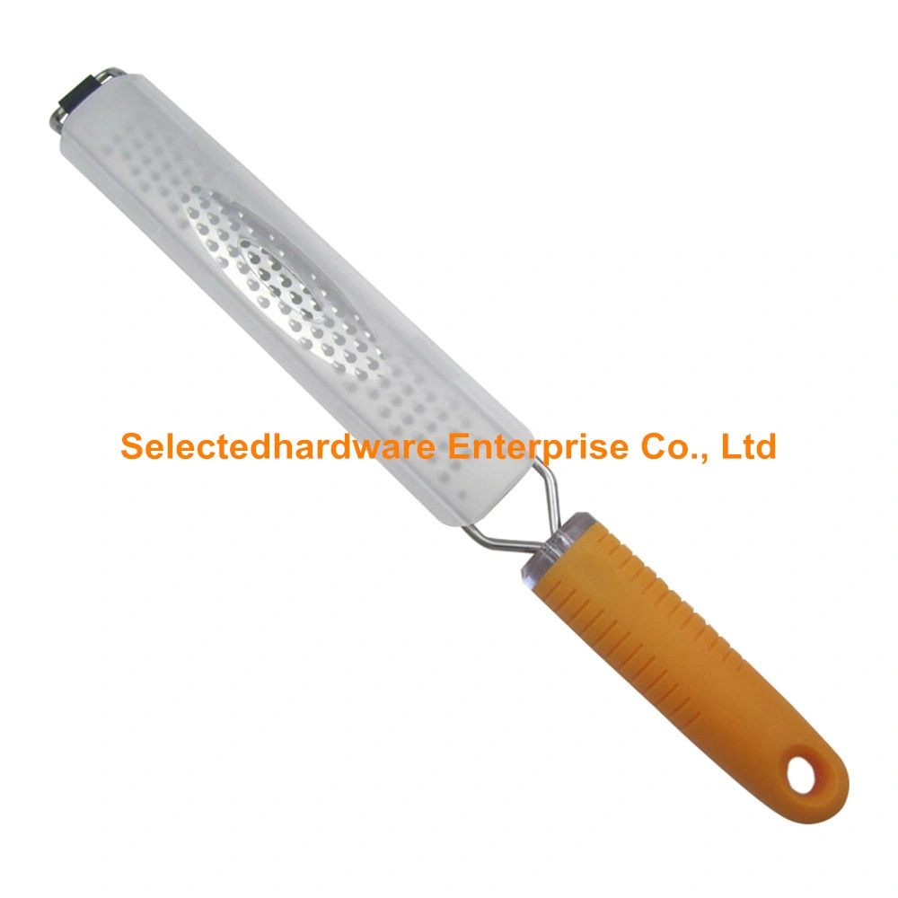 Kitchen Professional Cheese Grater Orange Handle Cheese Tool