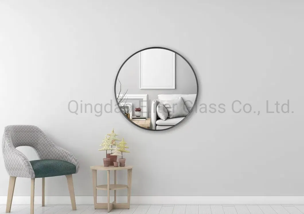 Aluminum Alloy Gold Home Kitchen Decor Free Standing Full Length Dressing Mirror