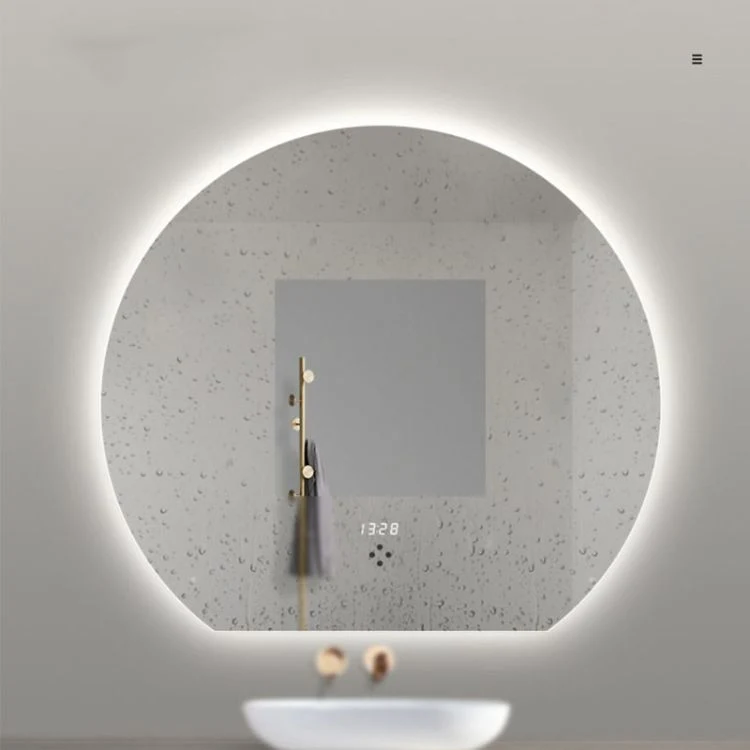 Smart Bathroom Mirror with LED Light Extra Large Vanity Makeup Mirror LED Dimmable Defogging Mirror
