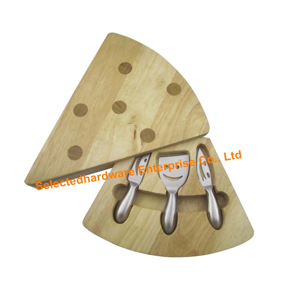2PCS Hollow Handle Cheese Slicer Knife with Cutting Board