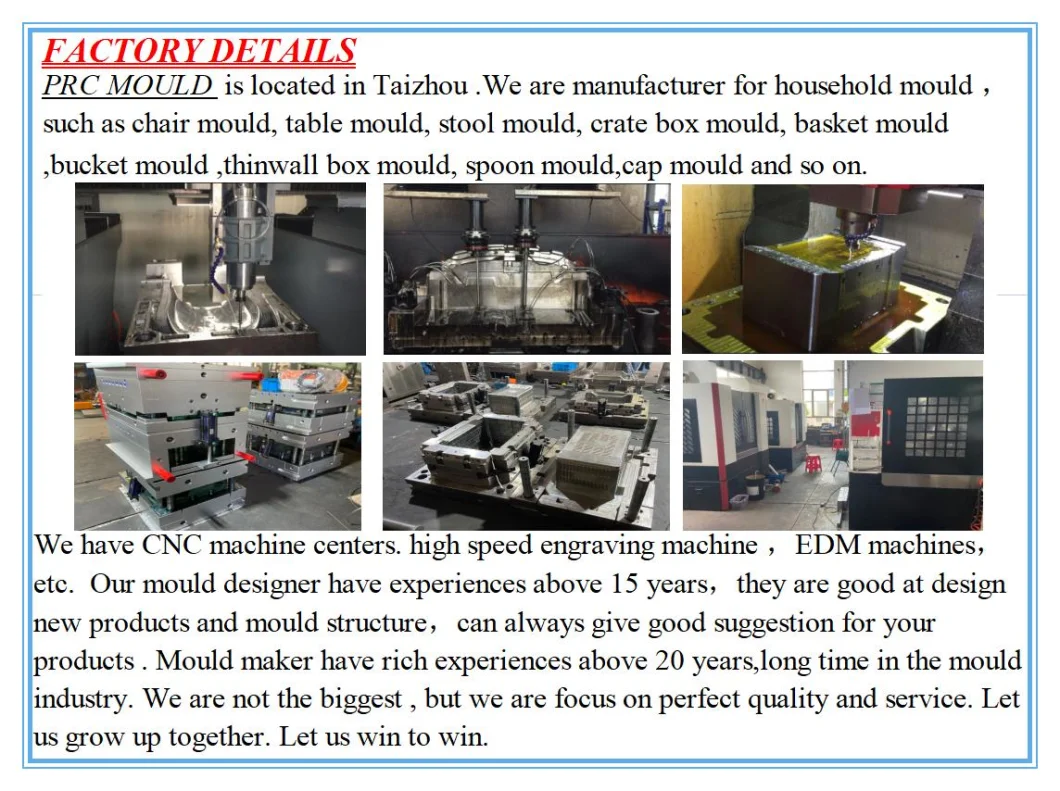 Good Quality Plastic Stool Injection Mould Die Maker