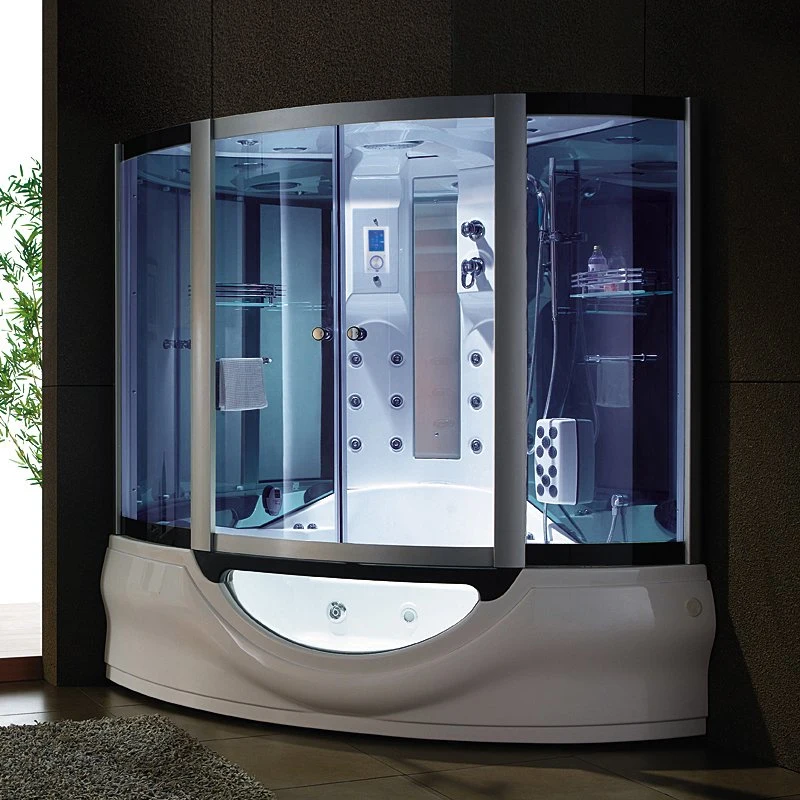Steam Shower Room with Whirlpool Bath Tub Surf and Message