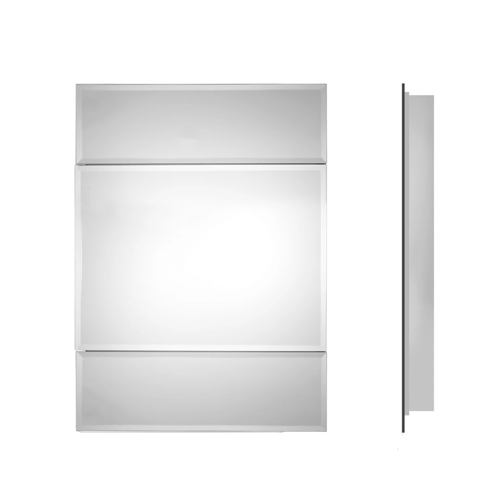 Bathroom Storage Mirror Cabinet 3-Doors Bathroom Cabinet Mirror