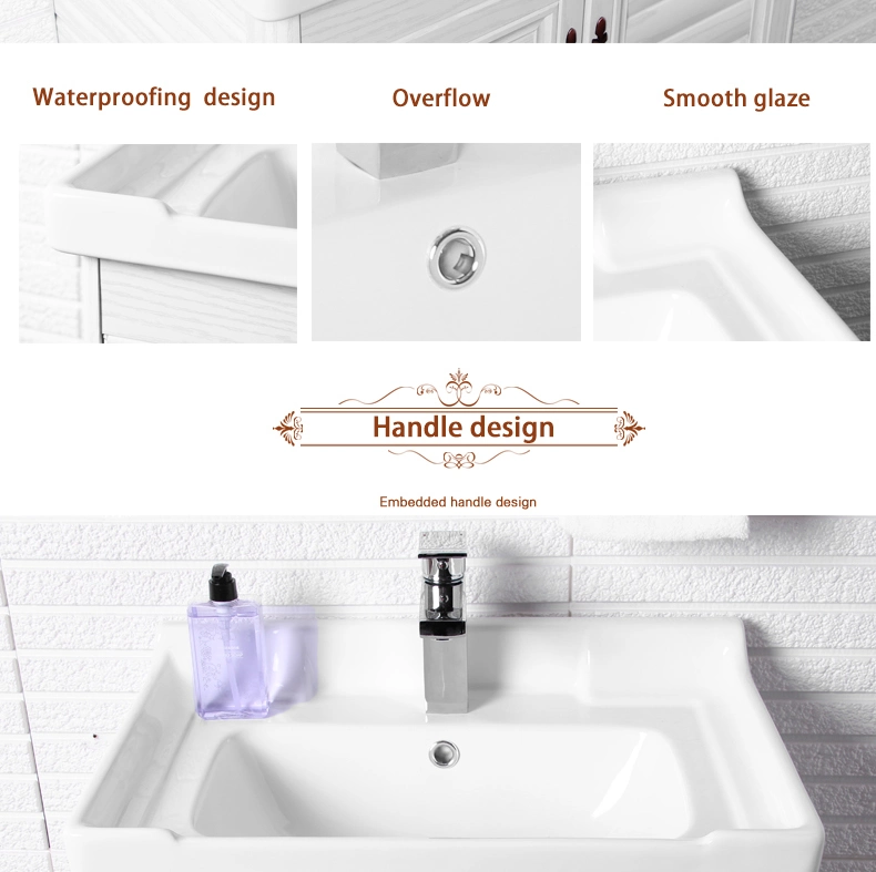 Bathroom Vanity Aluminium Alloy Wash Basin Bath Small Mirror Cabinet