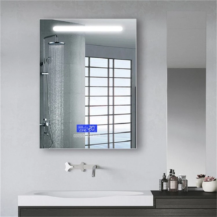 Living Room Full Length Bathroom Mirrors with Bluetooth Speaker LED Light