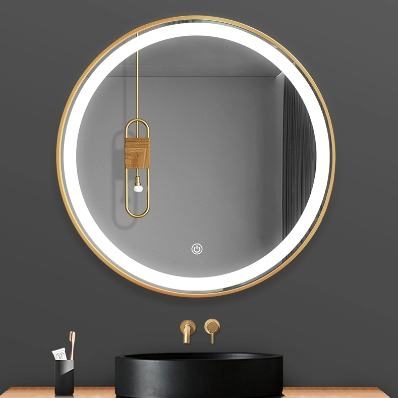 Back Light Glass Home Decoration Salon Furniture LED Bathroom Mirror