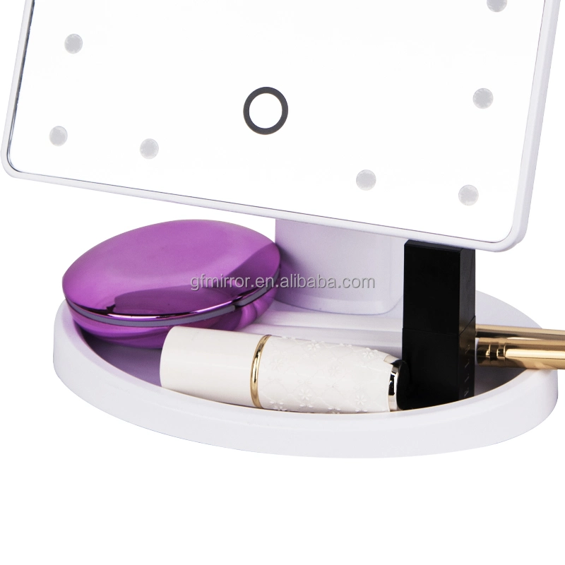 Wholesale Makeup Supplier Single Side Vanity Mirror Free Standing Make up Table Mirror GMX1605