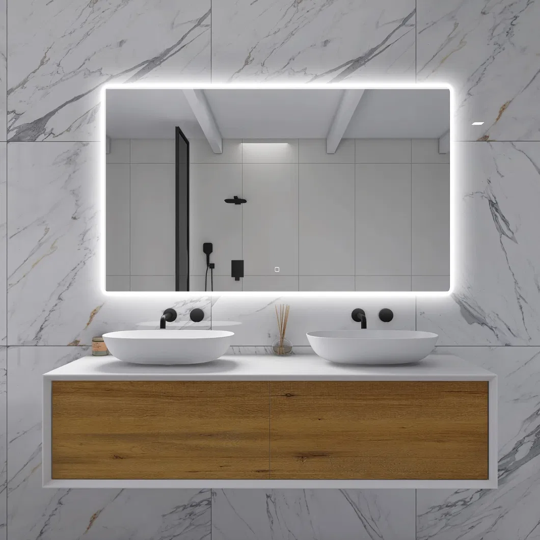 Home Smart Wall Mounted bluetooth Mirror Bathroom Designer Art Mirror