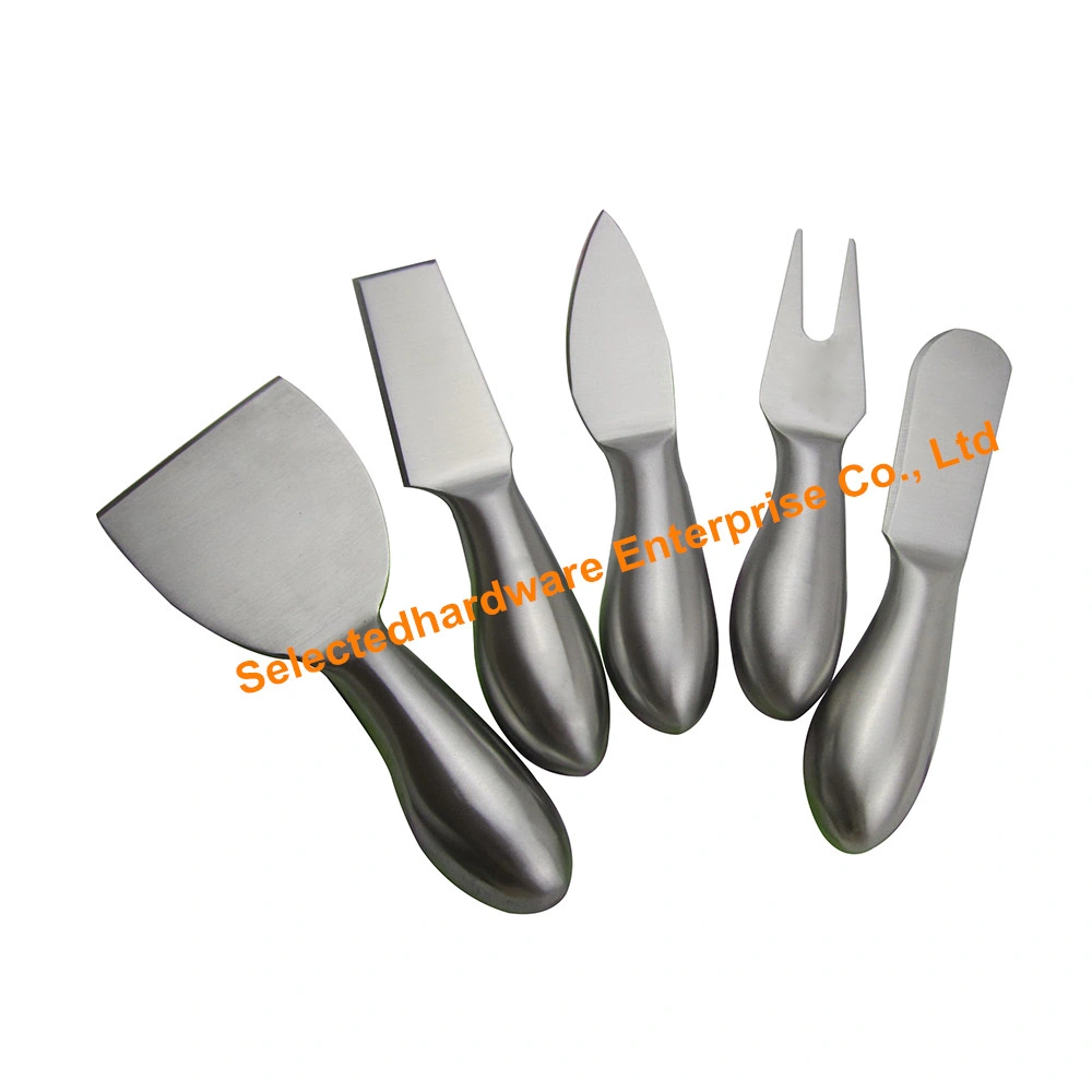 6PCS Butter Knife and Cheese Knife Set Hollow Handle Chhese Tool