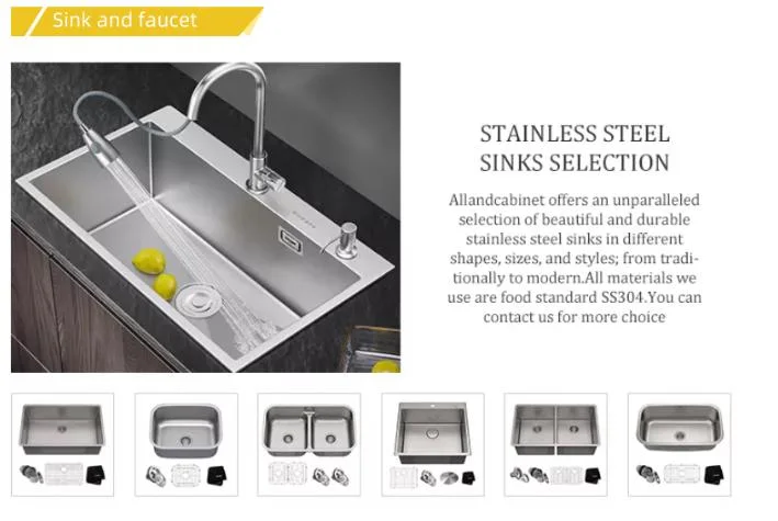 Hz American Standard Framed Light Grey Shaker Modern Solid Wood Kitchen Cabinets