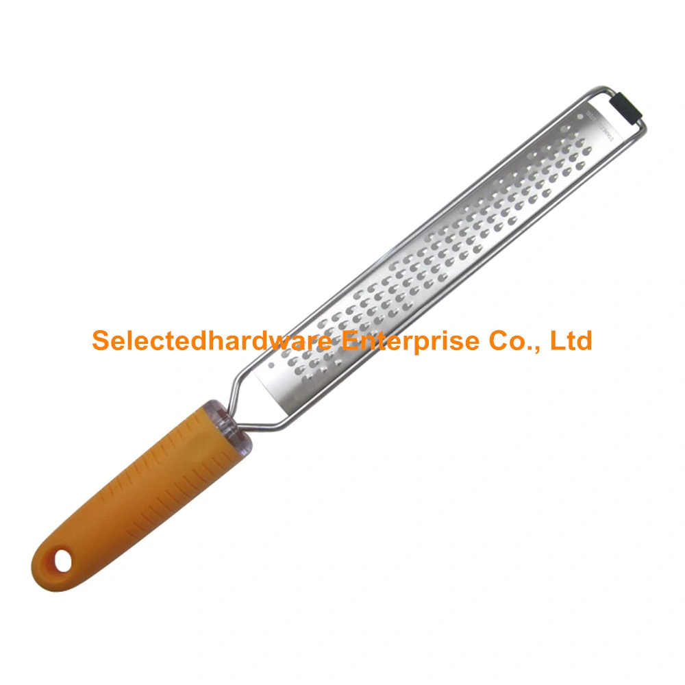 Kitchen Professional Cheese Grater Orange Handle Cheese Tool