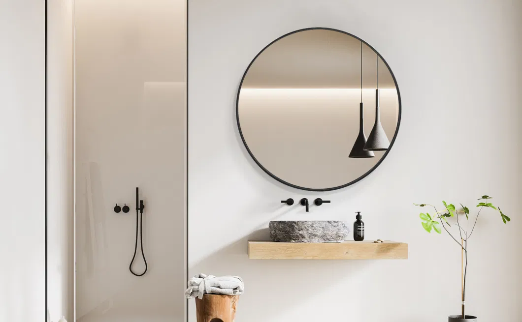 Rustic Accent Mirror for Bathroom, Simple But Elegant