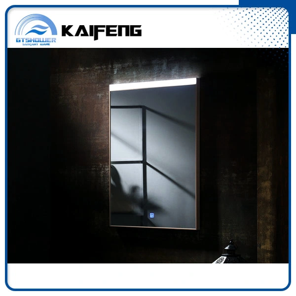 Contemporary Smart LED Bathroom Mirror with Digital Clock (SM-006)