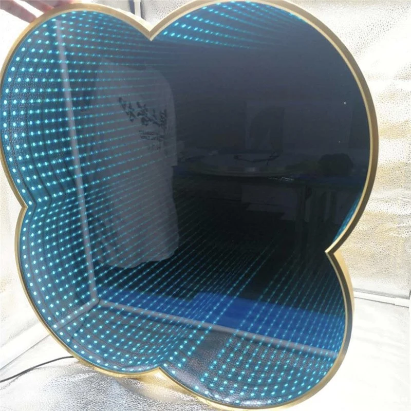 Wall Hanging Custom Decorative 3D LED Infinity Mirror with Lights