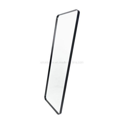Ortonbath Decorative Accent Mirror, Sliver Rectangle Wall Mirrors, Art Mirror with Glass Frame for Living Room,Dining Room,Bedroom,Bathroom and Entryway 24 X 35