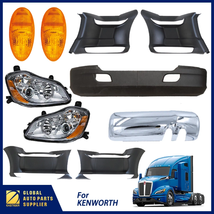 for Kenworth / Peterbilt Truck Body Parts Headlight / Panel / Grille / Bumper / Mirror / Bracket / Fender +200 Items