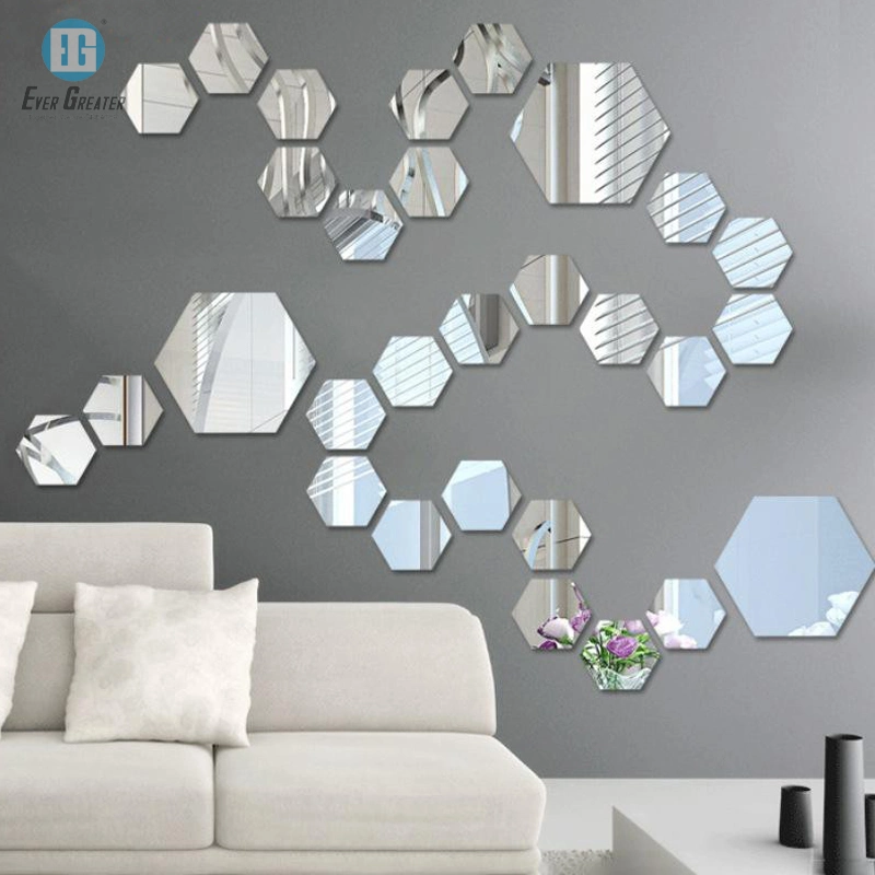 Mirror Decorative Wall Stickers, Waterproof Wall Stickers Custom Wholesale, New Mirror Decorative Wall Sticker Design