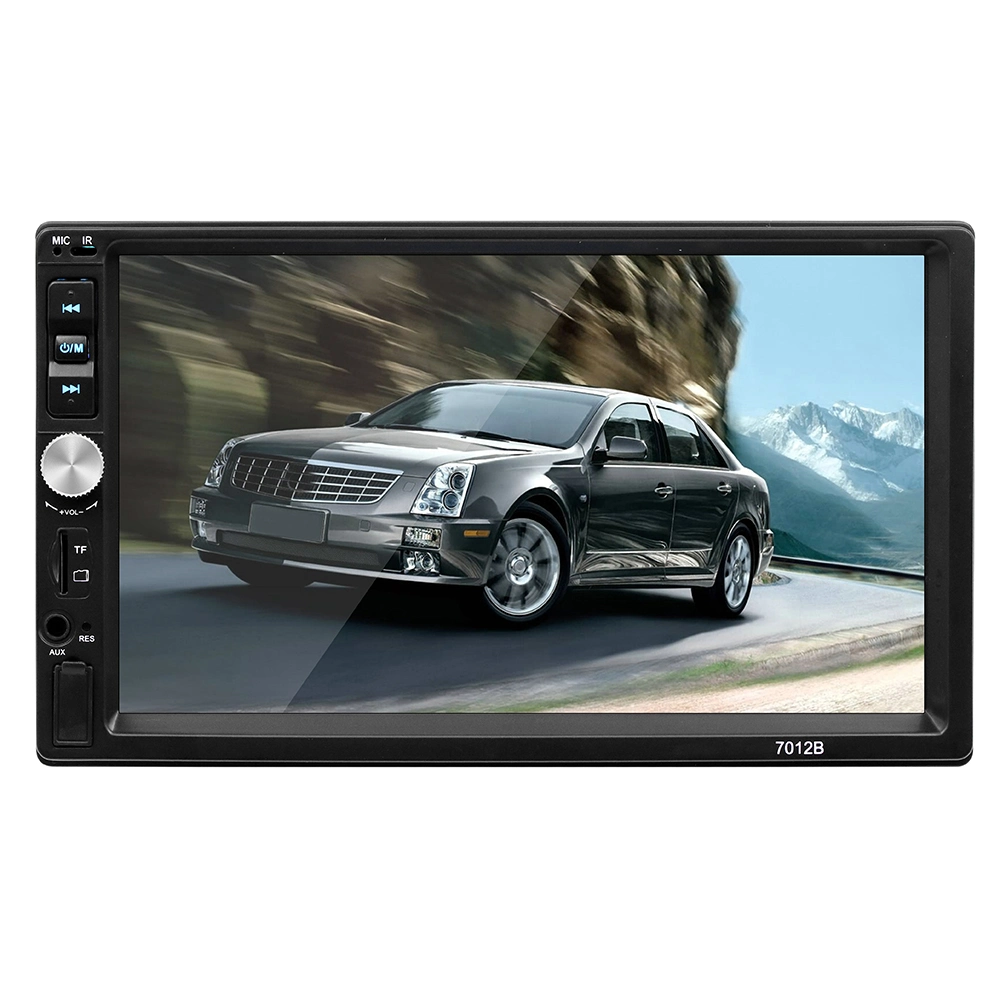 2 DIN 7 Inch HD Capacitive Touch Screen Bluetooth Car Stereo FM Radio MP5 Audio Player Support Mirror Link