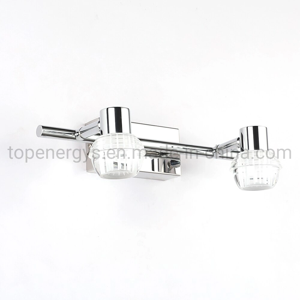 LED Vanity Light Bathroom Lamp Bedroom Makeup Mirror Lights Stainless Steel Acrylic Waterproof Wall Lighting 32cm 54cm