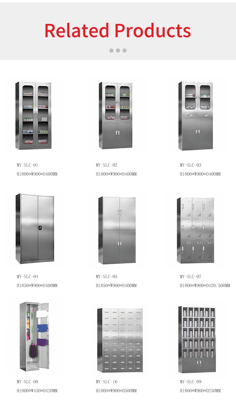 Stainless Steel Health and Safe Medicine Cabinet