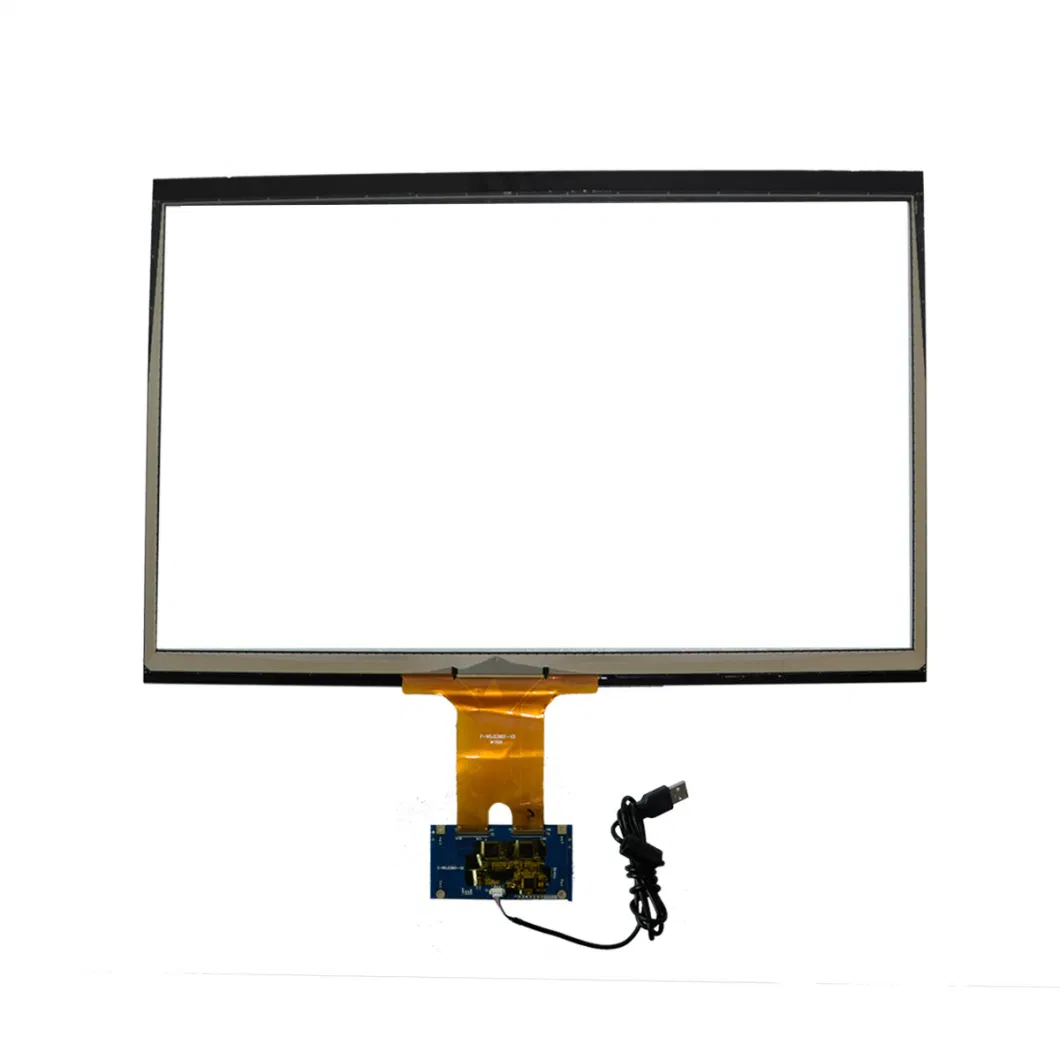 Customize Anti Reflective 27 Inch Projective Capacitive Touchscreen Glass