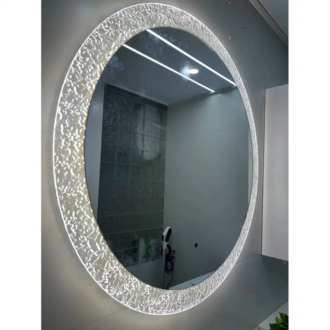 4mm 5mm 6mm Hotel Salon Decor Copper Free Mirror Back Light Defogger Smart Illuminated Mirror