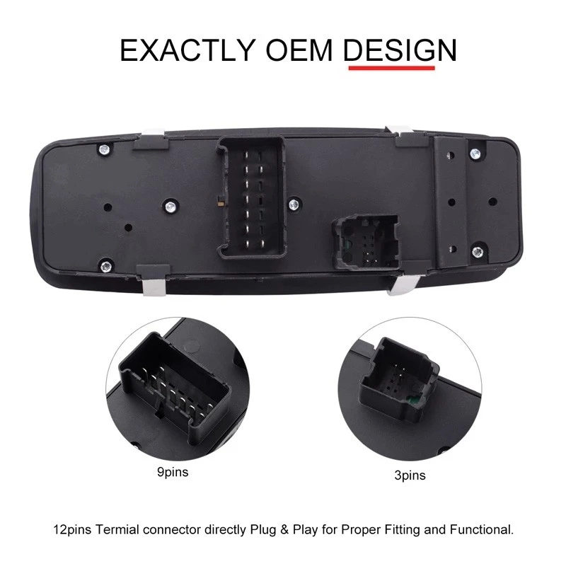 Factory Sales Front Master Power Door Window Mirror Switch 2108200110 for Benz W210 E300 E320 E420