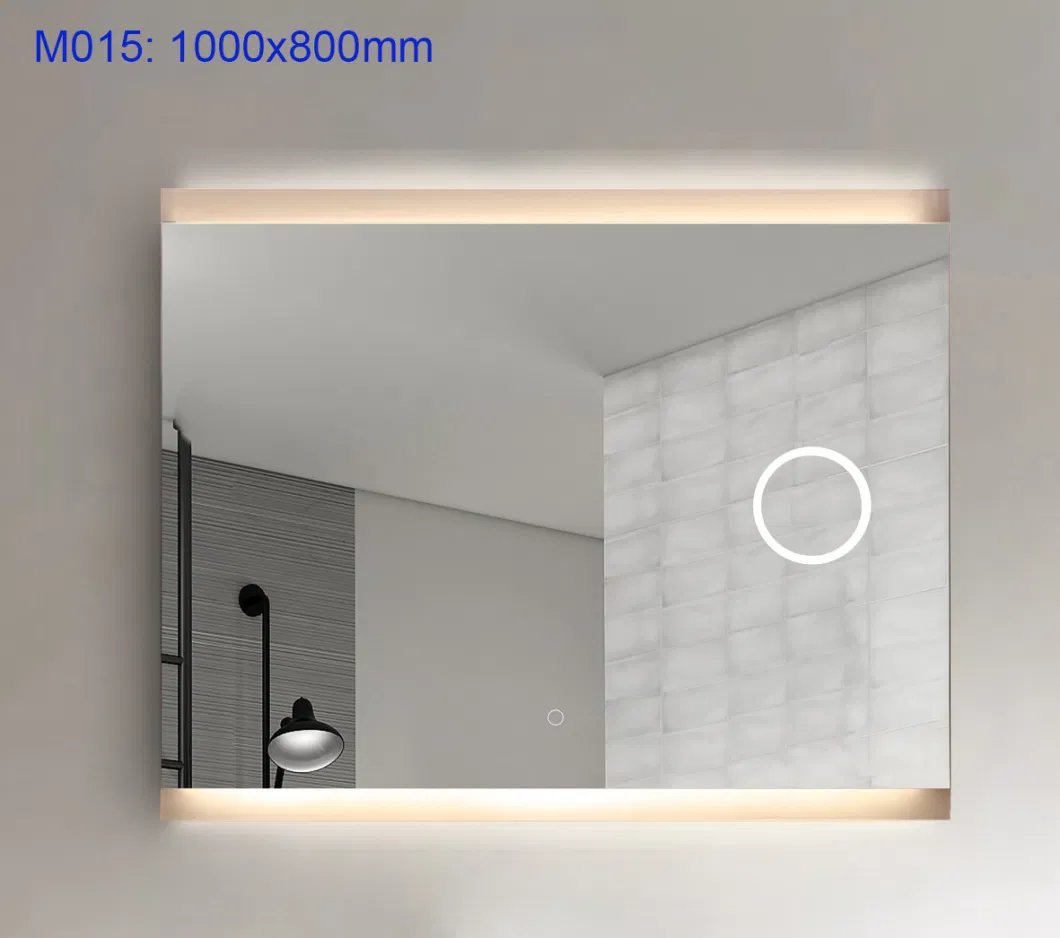 Woma Smart Mirror Vanity Furniture Bathroom Wall Mirror with LED Lights with Magnifying &amp; Bluetooth (M008)