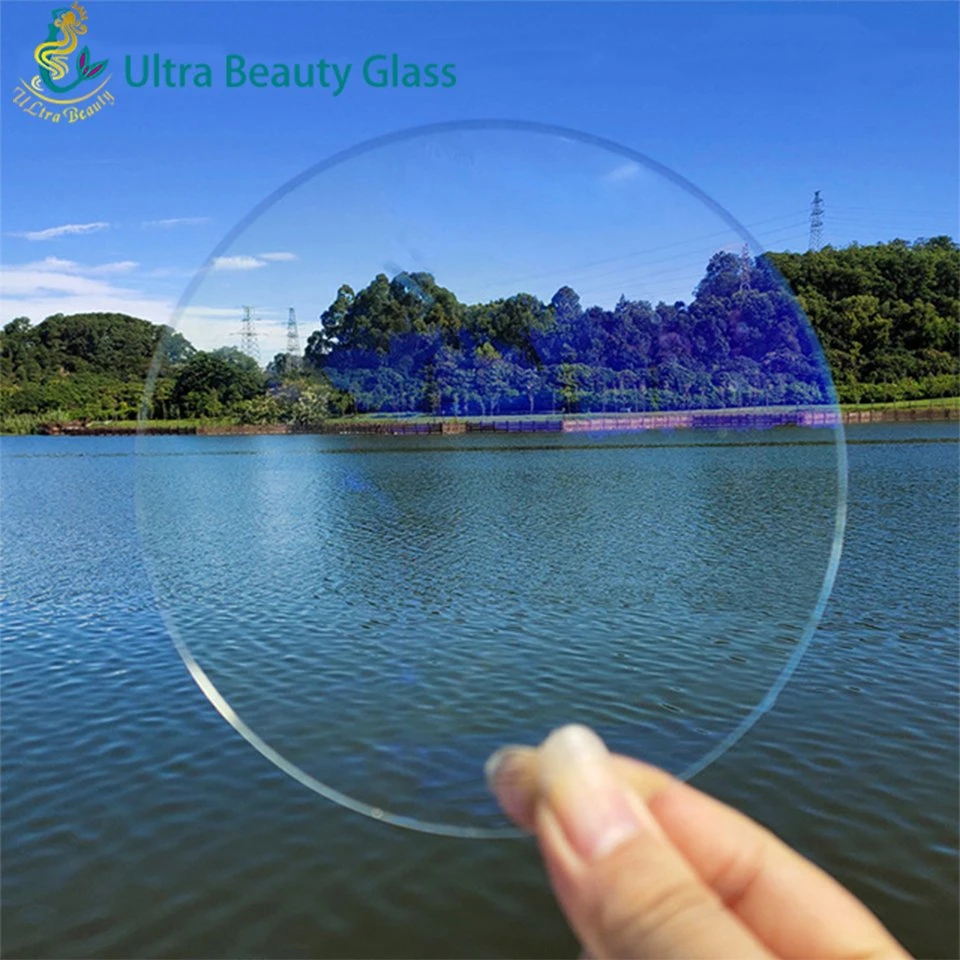 Optical Ultra-Clear Glass Customize Various Size Ar Coating Anti-Reflective Glass