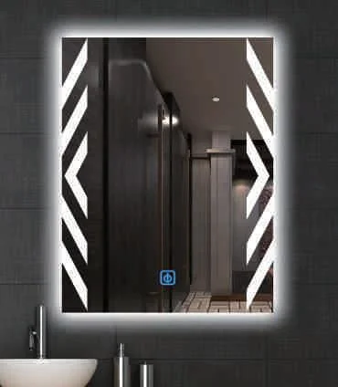 Factory Supplier Bathroom LED Smart Makeup Mirror with Dimmable Switch