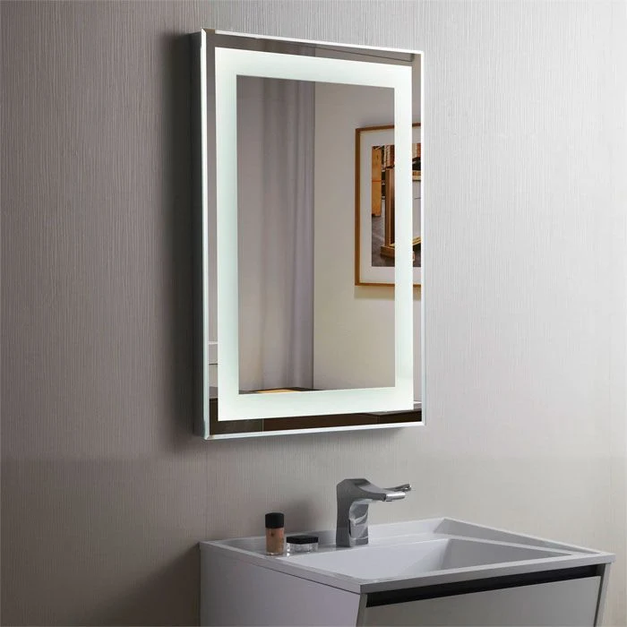 Modern Luxury Hotel Bathroom Decorative Antique Gold Round Wall Mirror