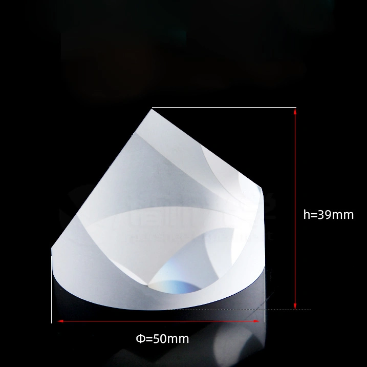 Customize K9 Bk7 Glass Porro Prism Transparent Glass Surface for Photography