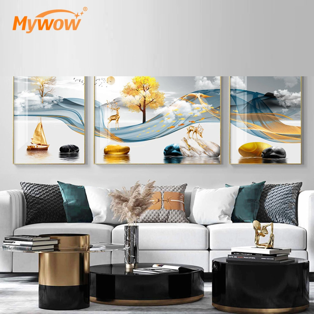 High Quality Modern Popular Design Artwork Painting for Living Room Decoration