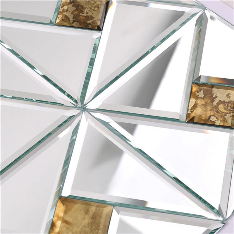 Cheap 3mm 4mm 5mm 6mm Coating Silver Square Float Mirrors Glass Sheet Luxury Modern Wall Accent Decoration Silver Full Mirror