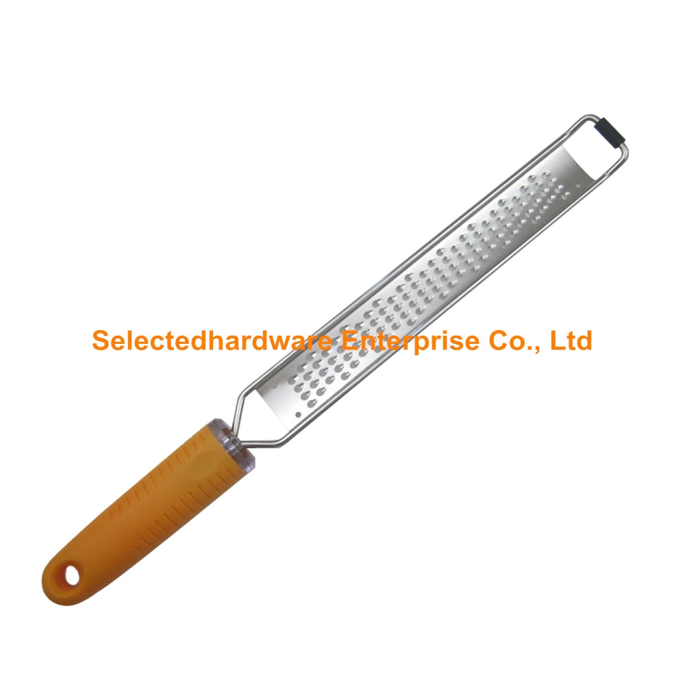 Kitchen Professional Cheese Grater Orange Handle Cheese Tool