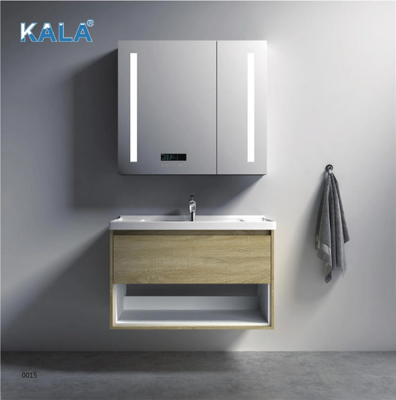 Modern Design Bathroom Furniture Wall Mounted Bathroom Cabinet with LED Intelligent Mirror