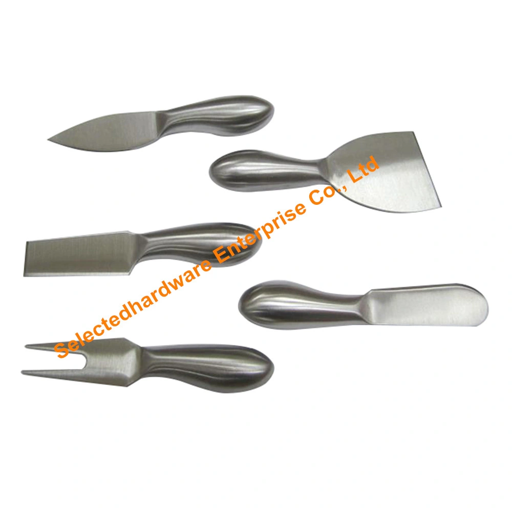 6PCS Butter Knife and Cheese Knife Set Hollow Handle Chhese Tool