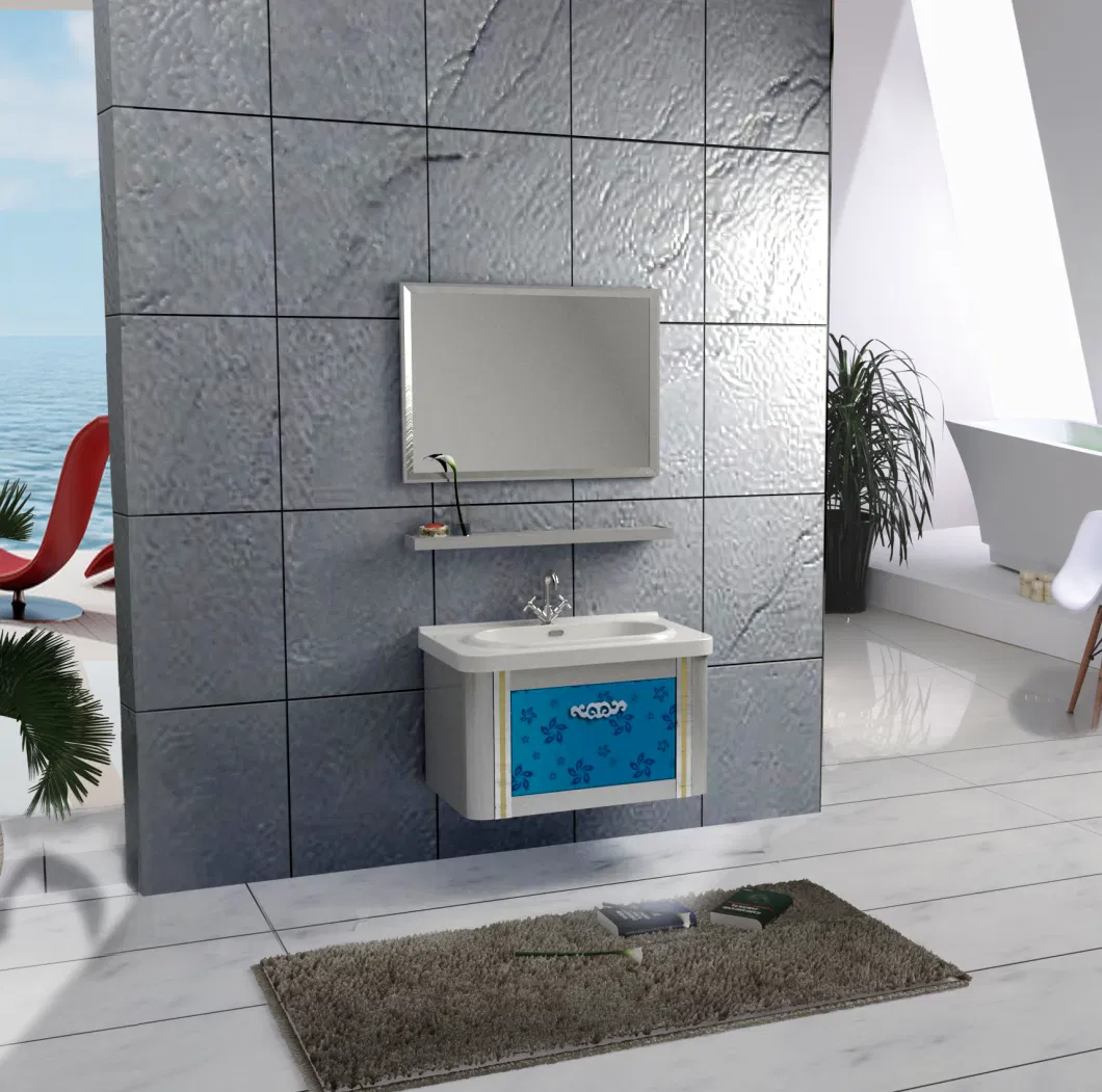 Mirrored Cabinet Wall Mounted Stainless Steel Bathroom Vanities
