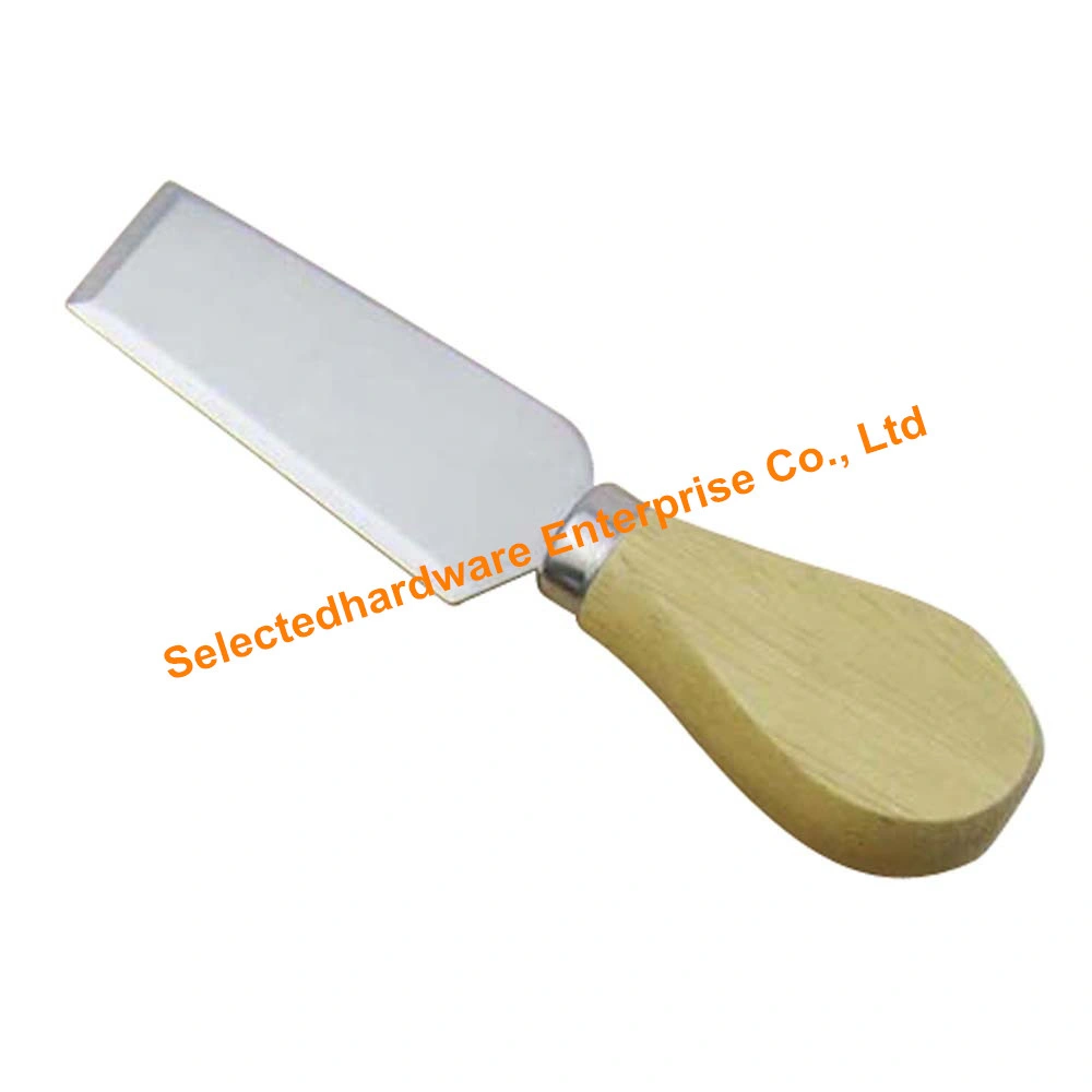 5PCS Wooden Cheese Box Cheese Slicer Knife Set