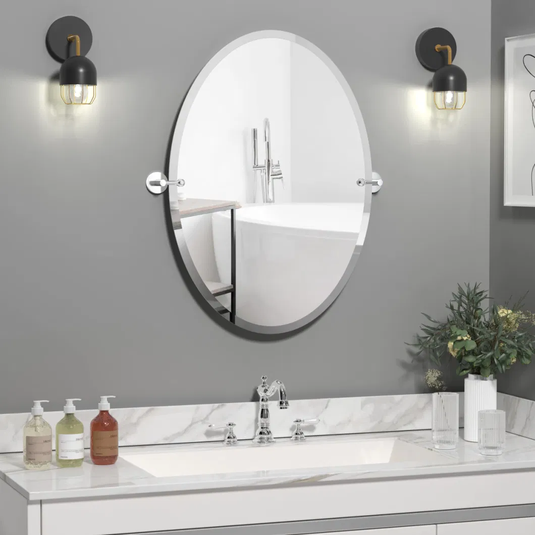 High Performance Home Furniture Eco Friendly Professional Design Durable Bathroom Frameless Mirror with Customize Size