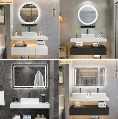 Badezimmer-Eitelkeit Waschtisch Schränke Badezimmer Spiegel