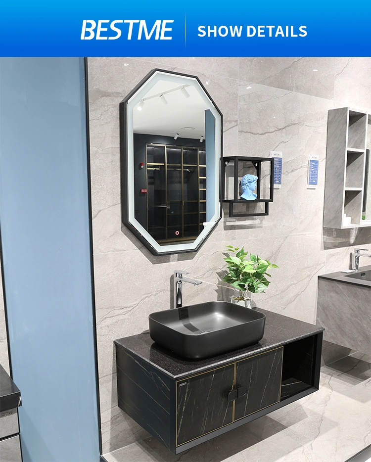 Waterproof Bathroom 304 Stainless Steel Cabinet Furniture (BY-B6196-100)