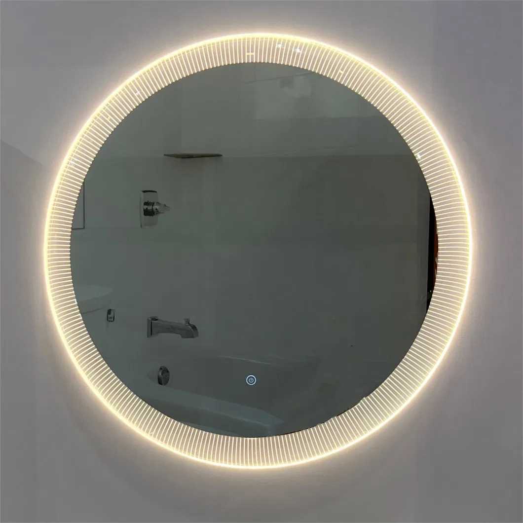 Home Decor 4mm 5mm Smart Glass Bathroom LED Mirror with Frame