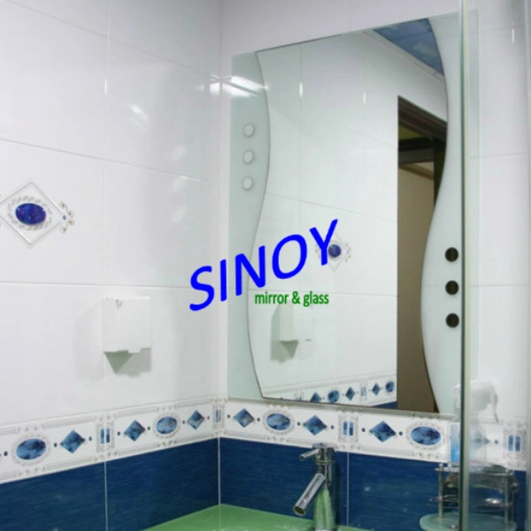 Bathroom Shaving Mirror Decorative Silver Mirror