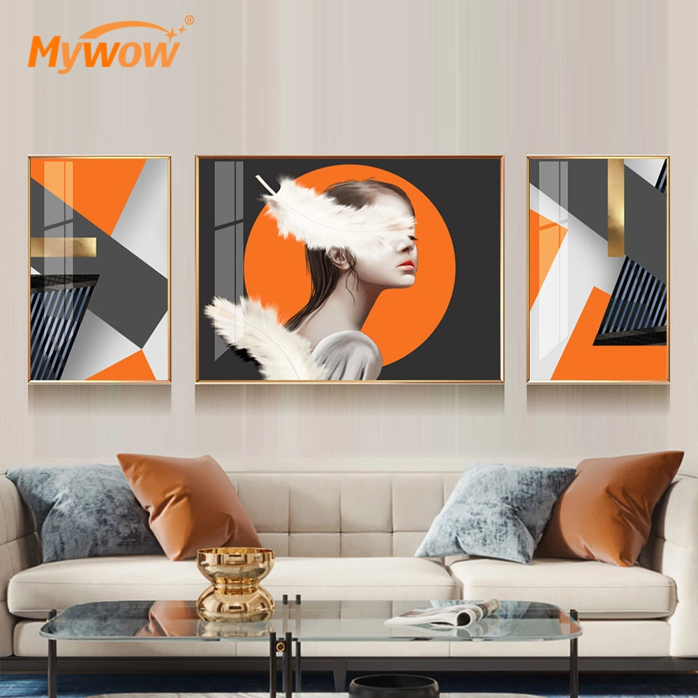 New Modern Fashion Design Wall Artwork Painting for Living Room Decoration