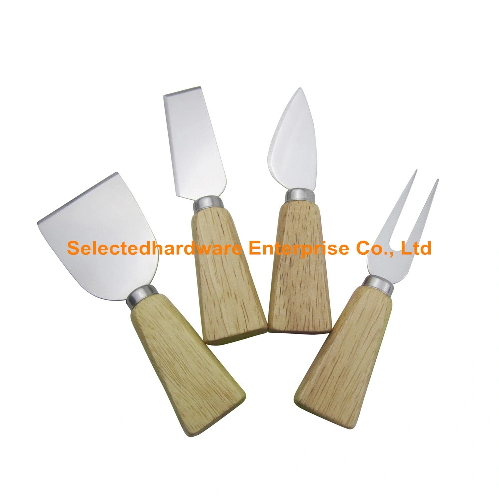 4PCS Set Cheese Knives Stainless Steel Cheese Slicer and Fork