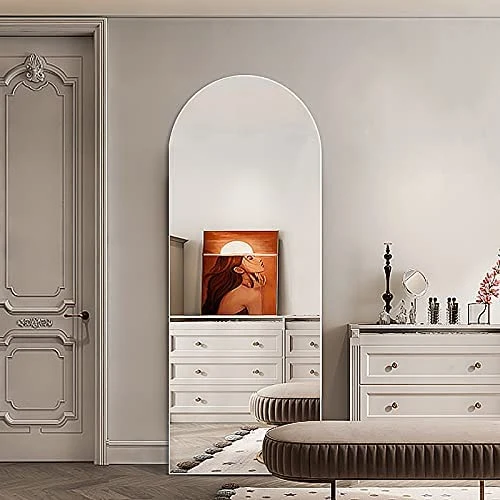 Modern European Extra Large Arch Full Body Length Floor Mirror