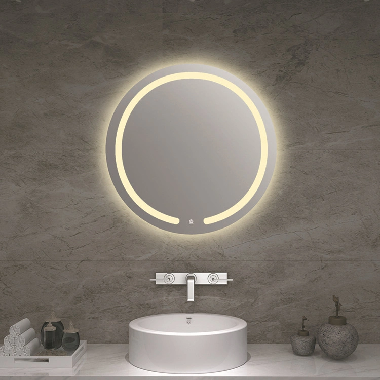 New Design Round Smart LED Mirror Bathroom Vanity LED Bath Mirrors with Light